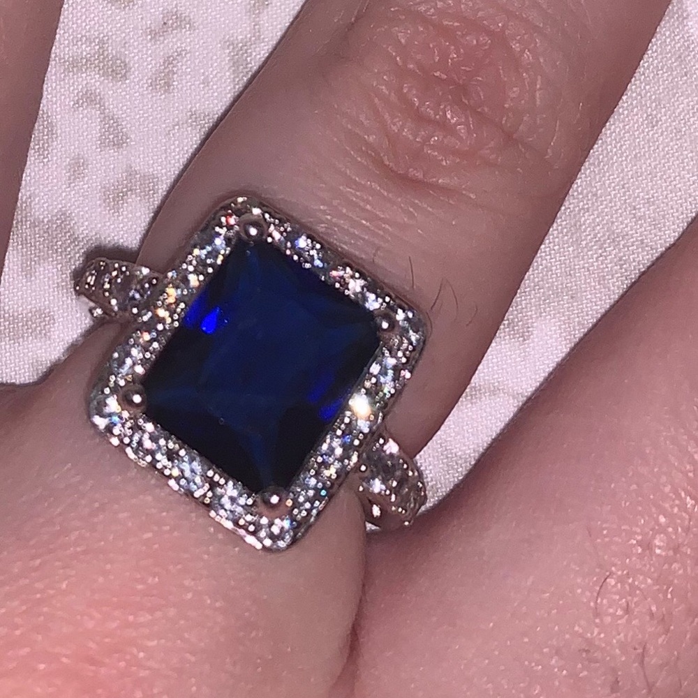 Blue Saphire Ring